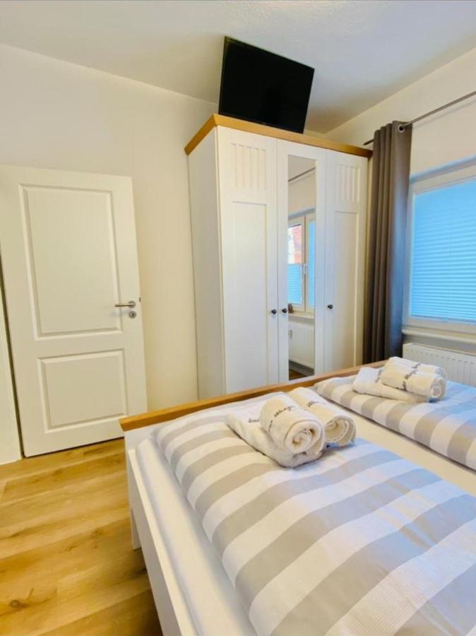 Duenenhaus Ferienwohnung De Dueuen Dree 방어로게 외부 사진